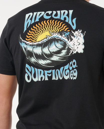 Rip Curl Men Hazed & Tubed Relaxed Tee
