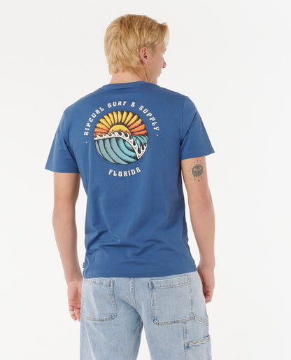 Rip Curl Men Sunsets Destination Standard Tee