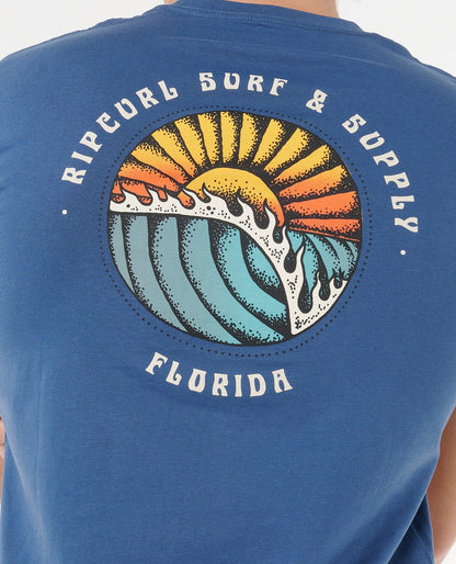 Rip Curl Men Sunsets Destination Standard Tee