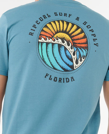 Rip Curl Men Sunsets Destination Standard Tee