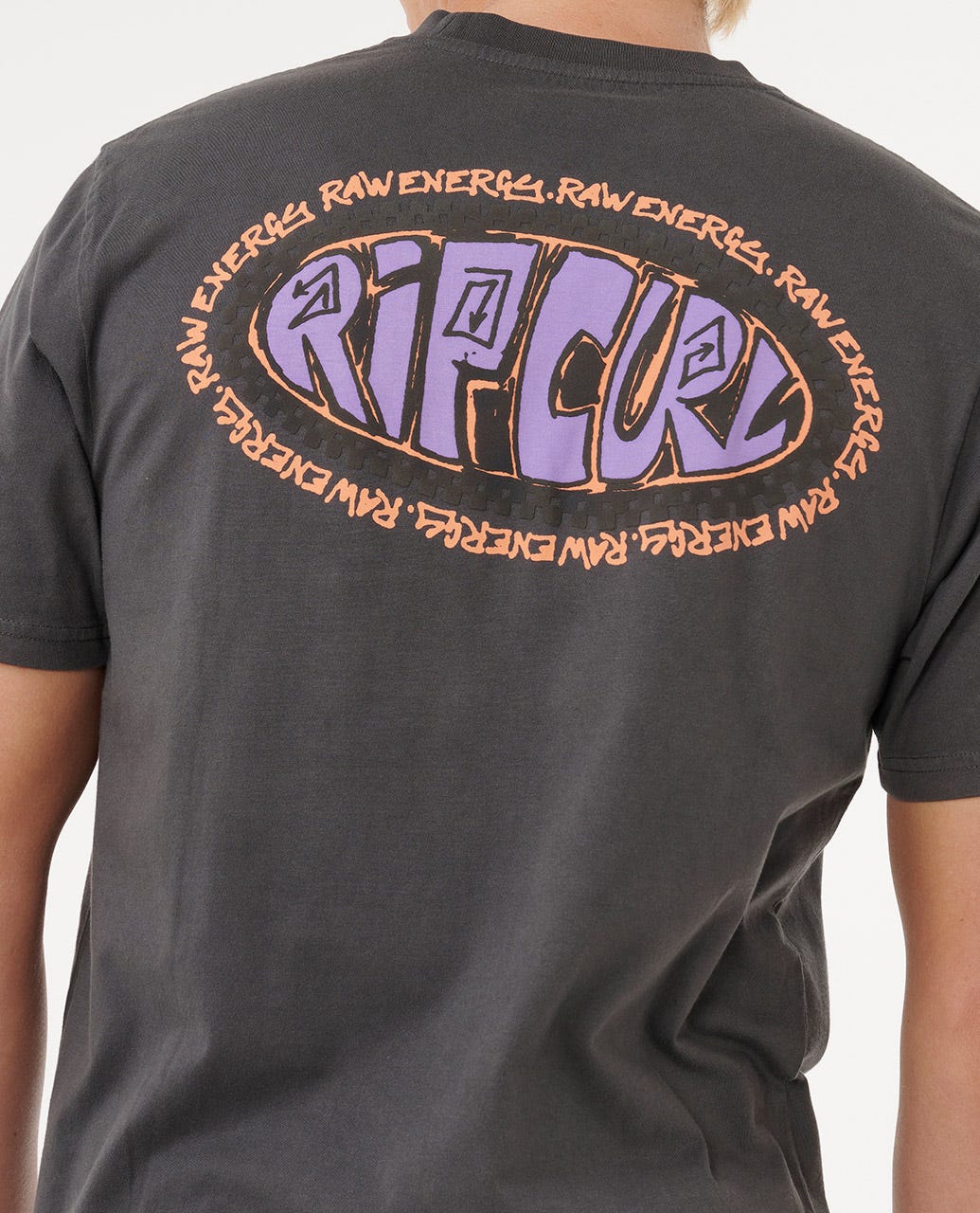 Rip Curl Men Raw Energy De Oval Relaxed Tee