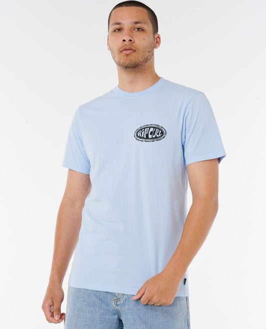Rip Curl Men Raw Energy De Oval Relaxed Tee
