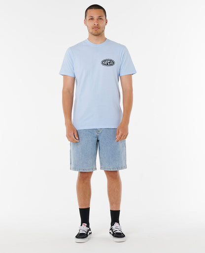 Rip Curl Men Raw Energy De Oval Relaxed Tee