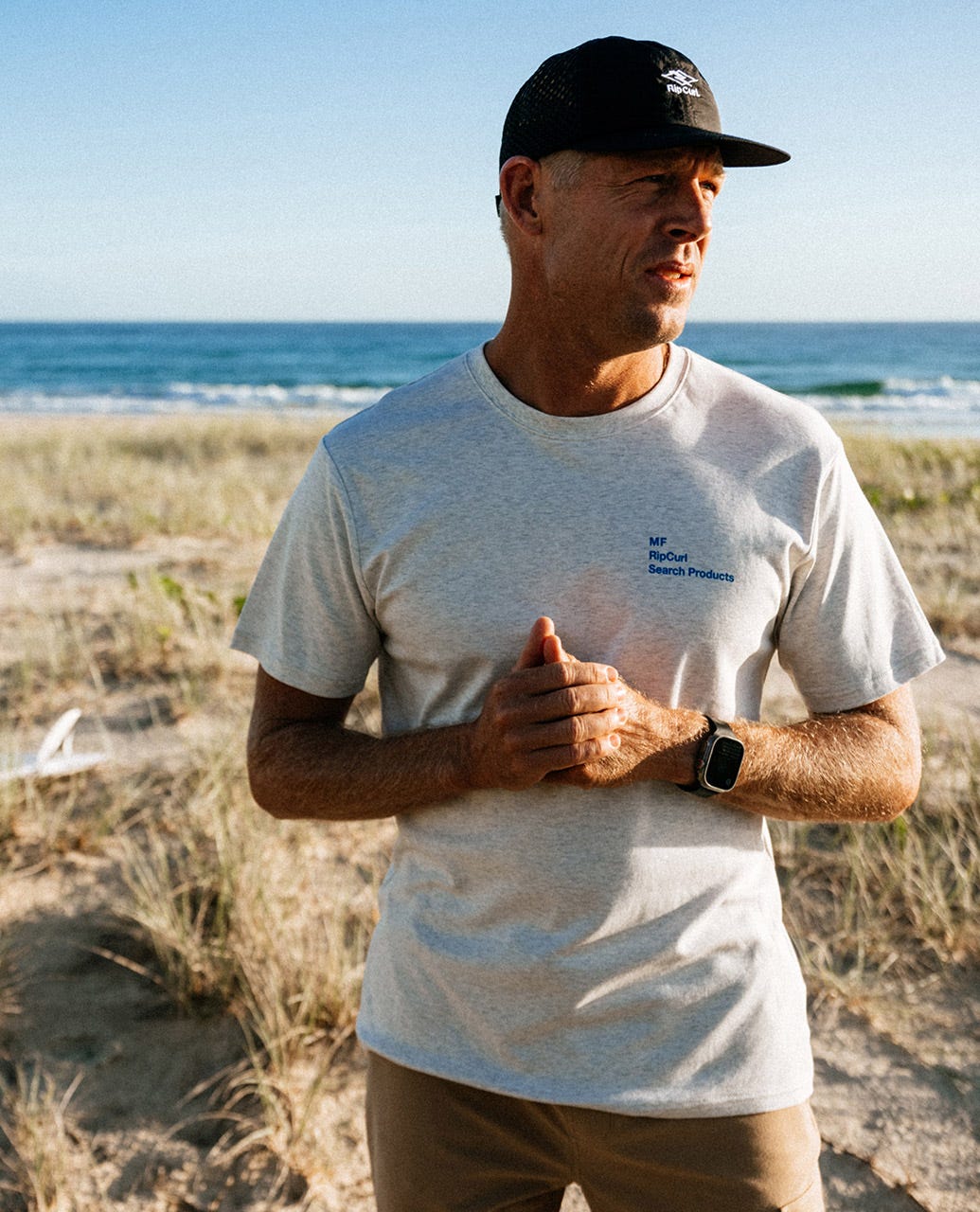 Rip Curl Men VaporCool Mick Fanning Fade Relaxed Tee