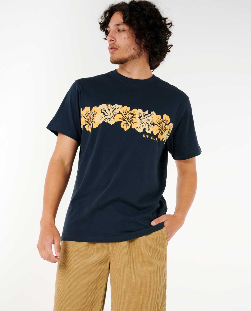 Rip Curl Men Aots Cody Welsh Hibiscus Tee