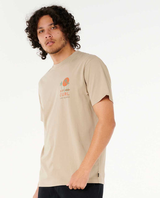 Rip Curl Men Artist Of The Search - Cody Welsh Palms Relaxed Tee