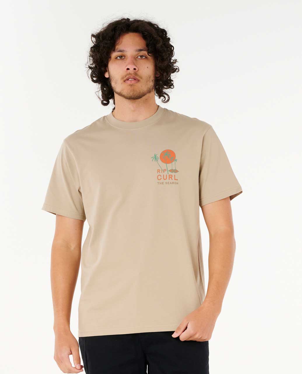 Rip Curl Men Artist Of The Search - Cody Welsh Palms Relaxed Tee