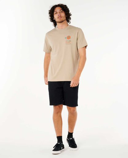 Rip Curl Men Artist Of The Search - Cody Welsh Palms Relaxed Tee