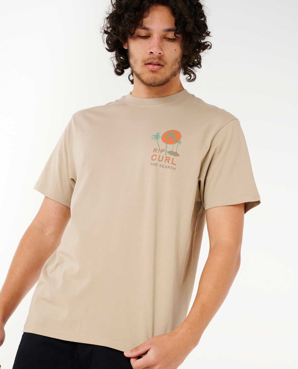 Rip Curl Men Artist Of The Search - Cody Welsh Palms Relaxed Tee