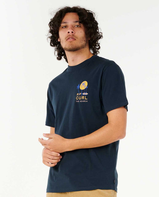 Rip Curl Men Artist Of The Search - Cody Welsh Palms Relaxed Tee