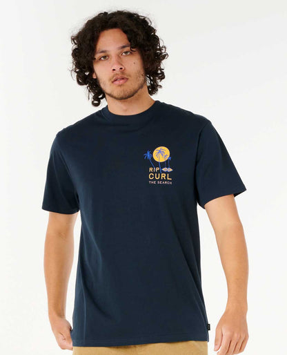 Rip Curl Men Artist Of The Search - Cody Welsh Palms Relaxed Tee