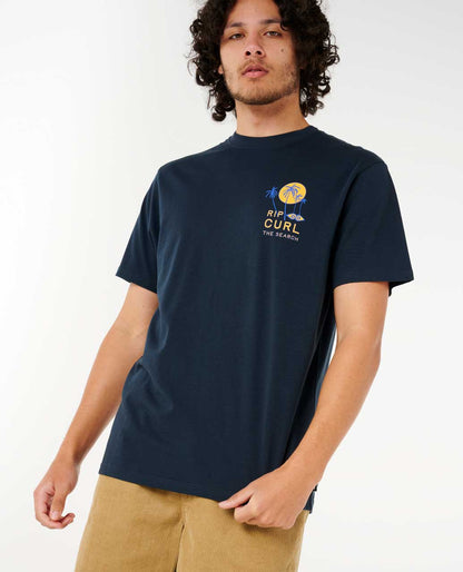Rip Curl Men Artist Of The Search - Cody Welsh Palms Relaxed Tee