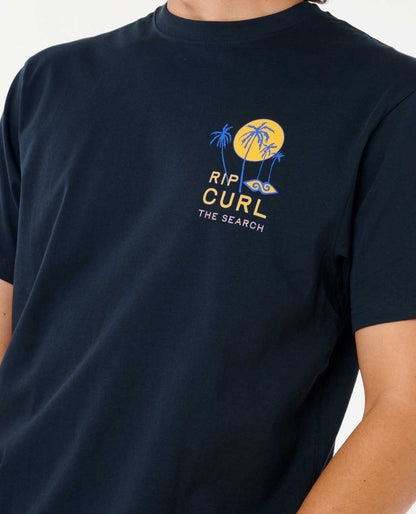 Rip Curl Men Artist Of The Search - Cody Welsh Palms Relaxed Tee