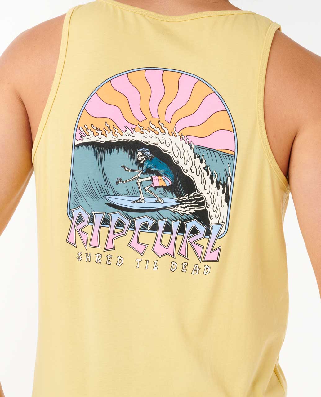 Rip Curl Men Shred Till Tank