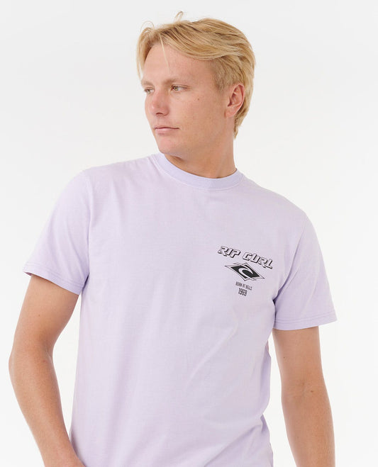 Rip Curl Men Fade Out Icon Relaxed Tee