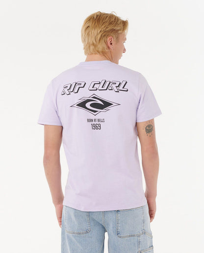 Rip Curl Men Fade Out Icon Relaxed Tee
