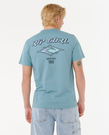 Rip Curl Men Fade Out Icon Relaxed Tee