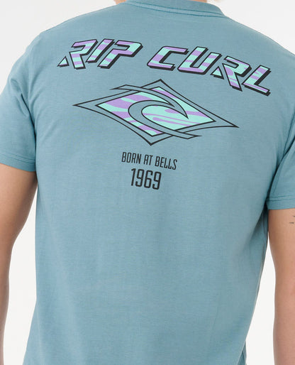 Rip Curl Men Fade Out Icon Relaxed Tee