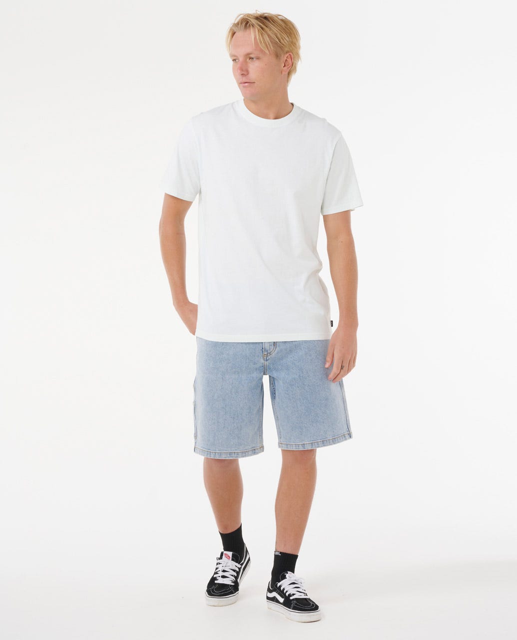 Rip Curl Men Plain Wash Relaxed Tee