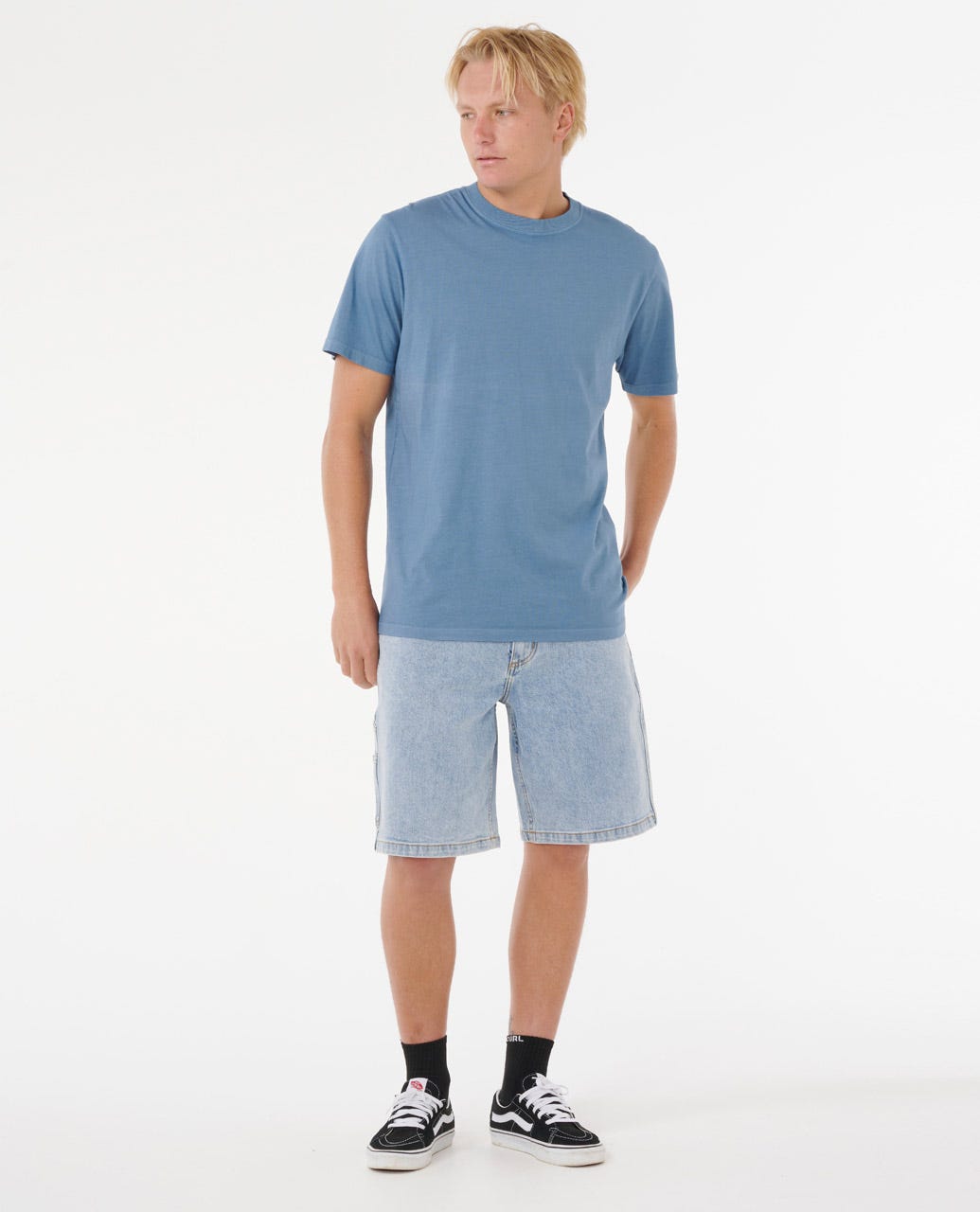 Rip Curl Men Plain Wash Relaxed Tee