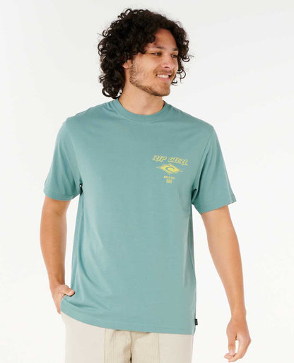 Rip Curl Men Fade Out Icon Relaxed Tee