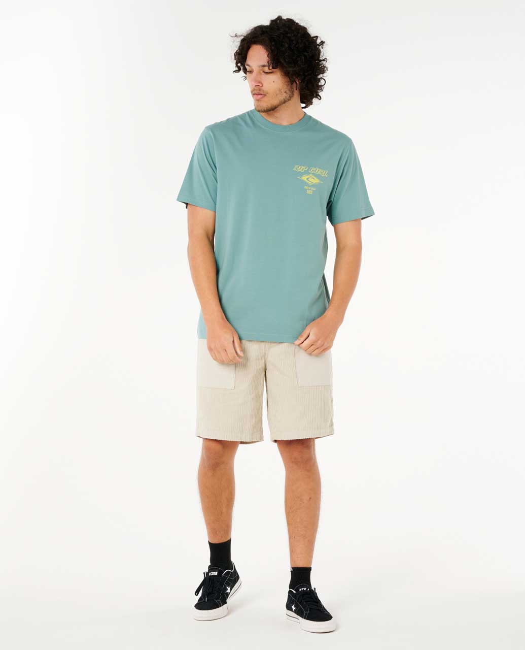 Rip Curl Men Fade Out Icon Relaxed Tee