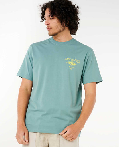 Rip Curl Men Fade Out Icon Relaxed Tee