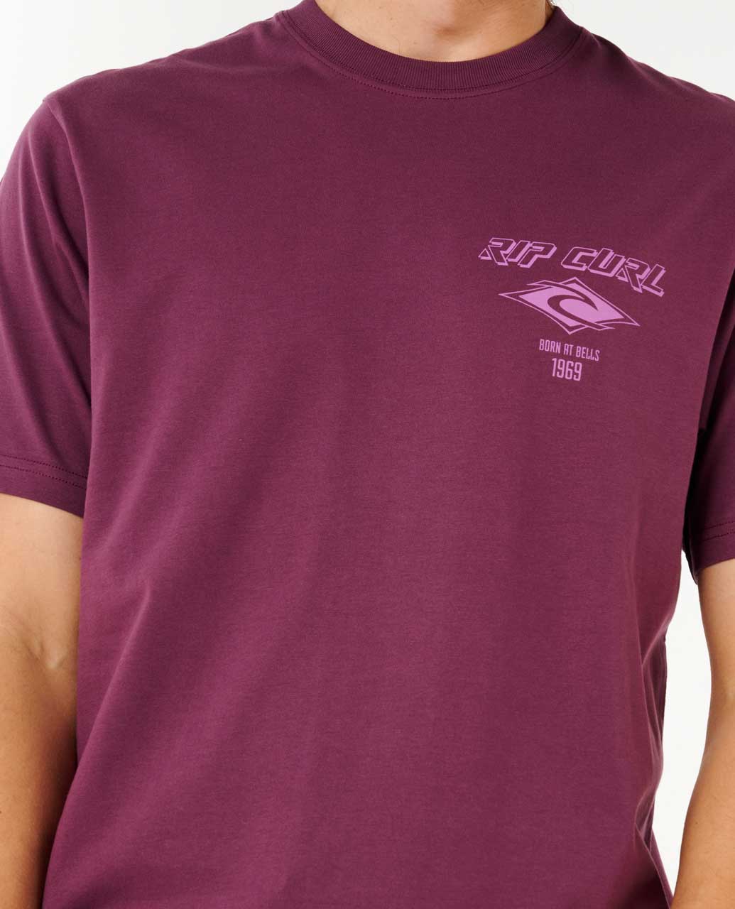 Rip Curl Men Fade Out Icon Relaxed Tee