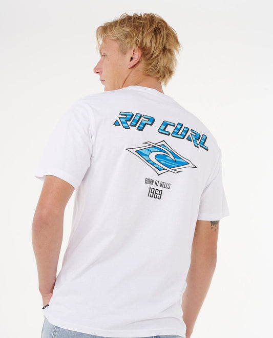 Rip Curl Men Fade Out Icon Relaxed Tee