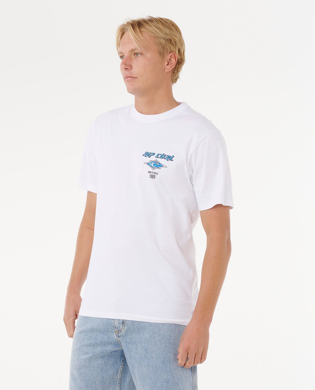 Rip Curl Men Fade Out Icon Relaxed Tee
