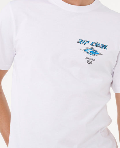Rip Curl Men Fade Out Icon Relaxed Tee