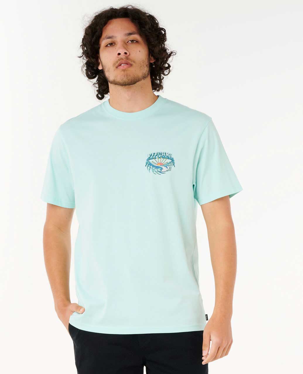 Rip Curl Men Hazed & Tubed Relaxed Tee
