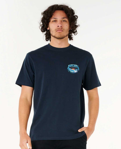 Rip Curl Men Hazed & Tubed Relaxed Tee