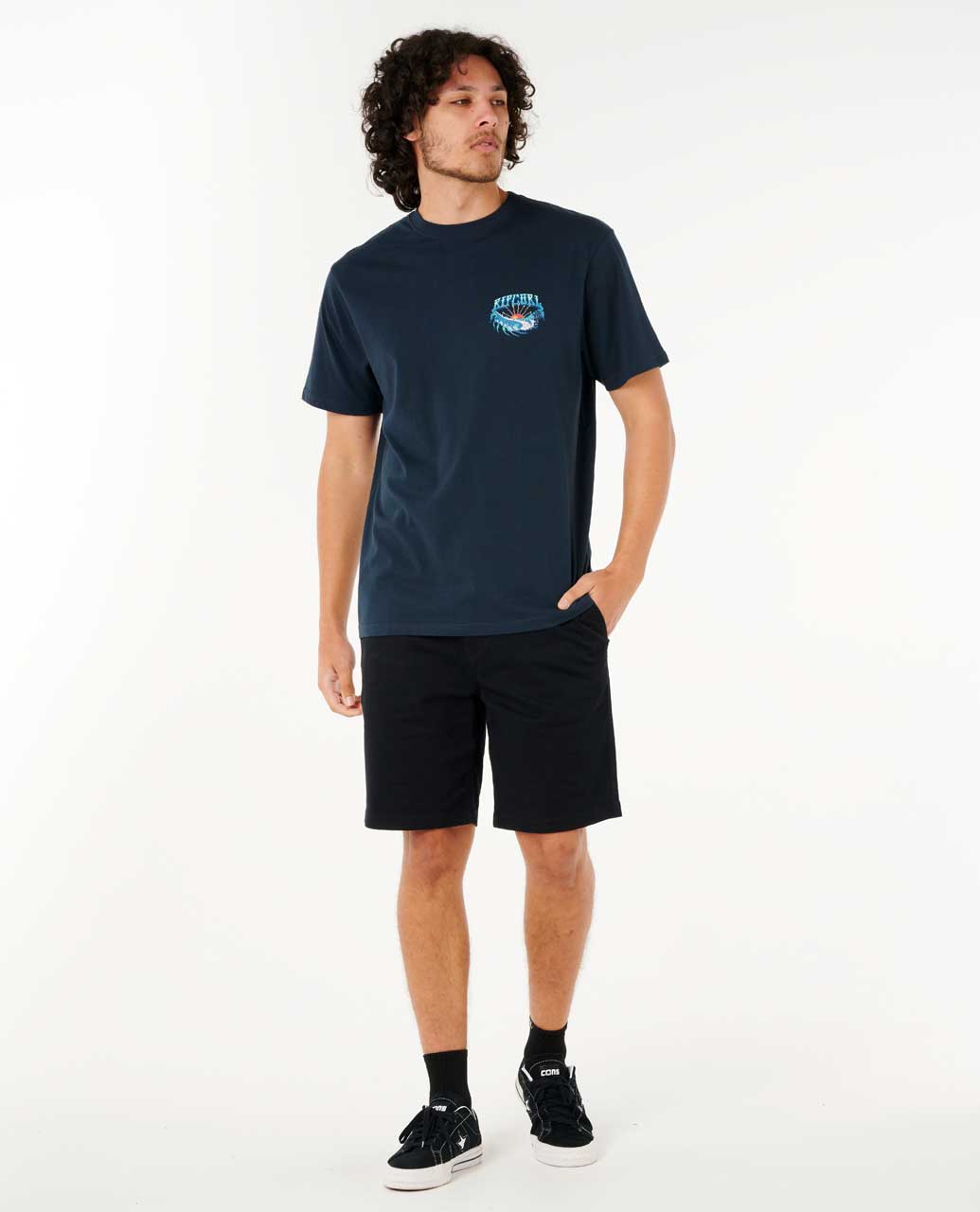 Rip Curl Men Hazed & Tubed Relaxed Tee