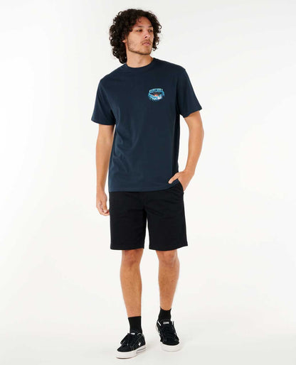 Rip Curl Men Hazed & Tubed Relaxed Tee