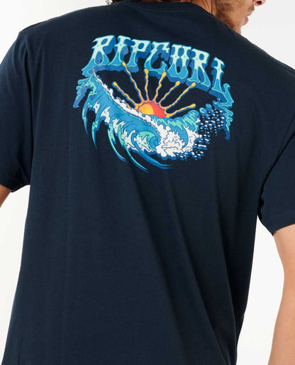 Rip Curl Men Hazed & Tubed Relaxed Tee