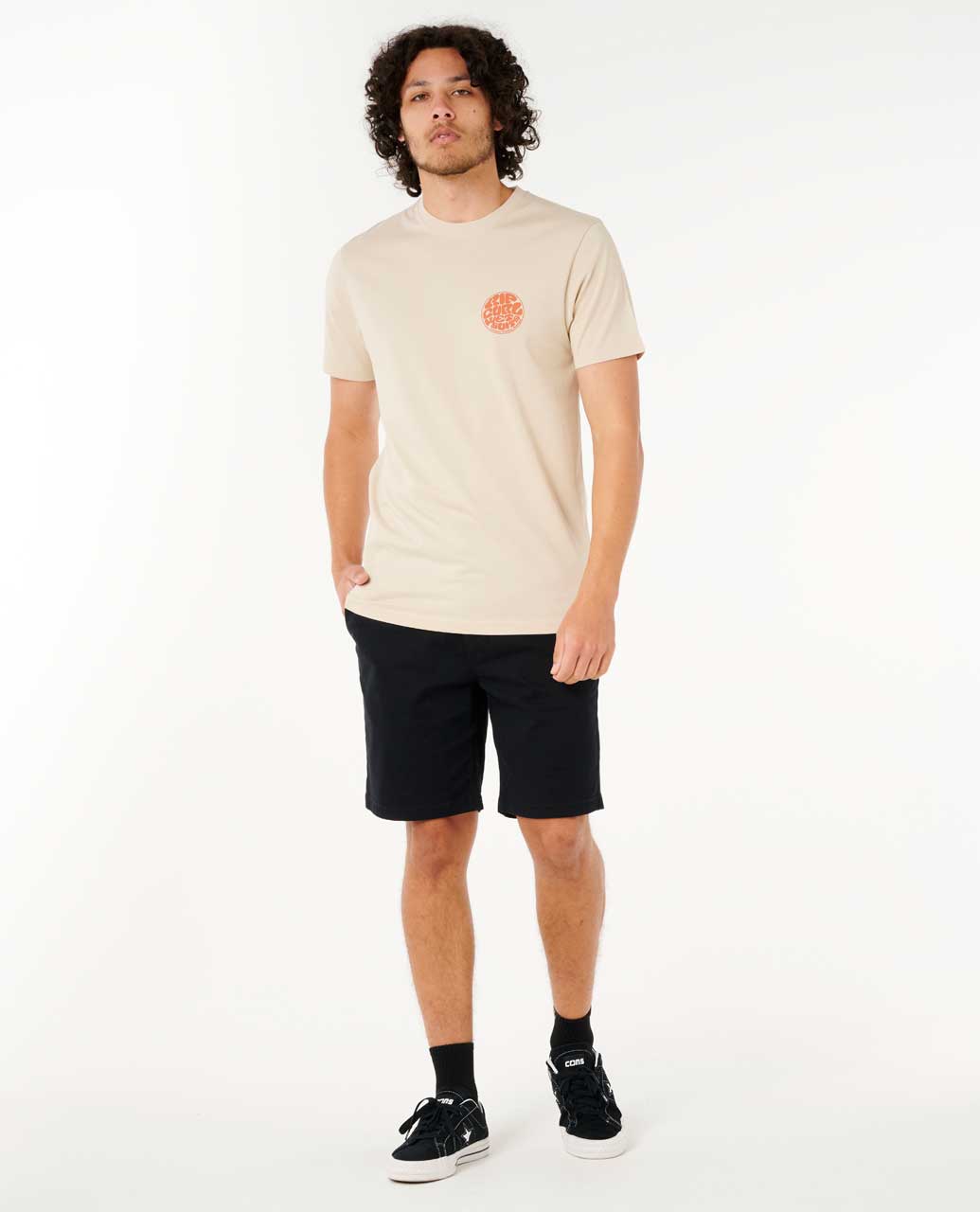 Rip Curl Men Wettie Icon Standard Tee