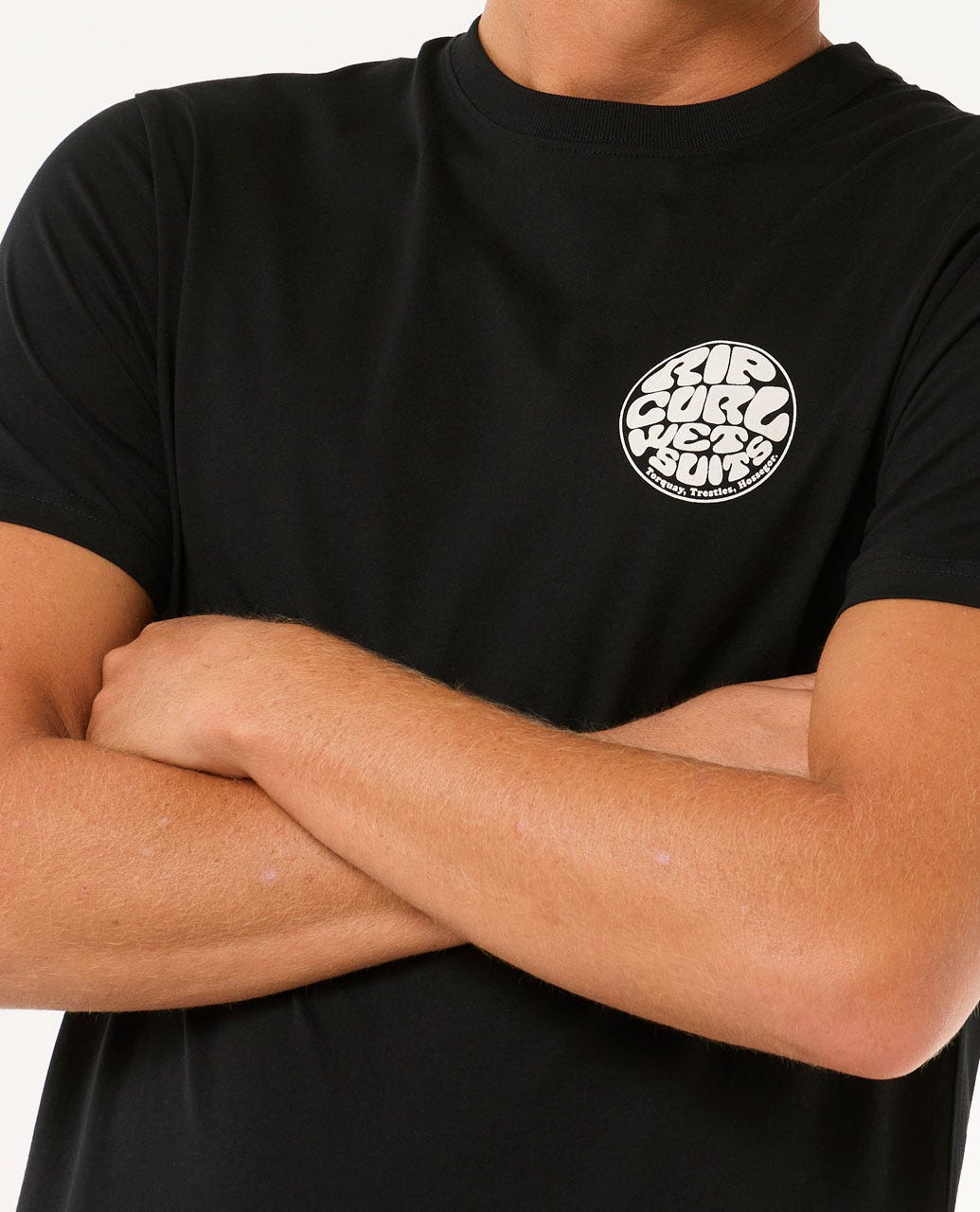 Rip Curl Men Wettie Icon Standard Tee