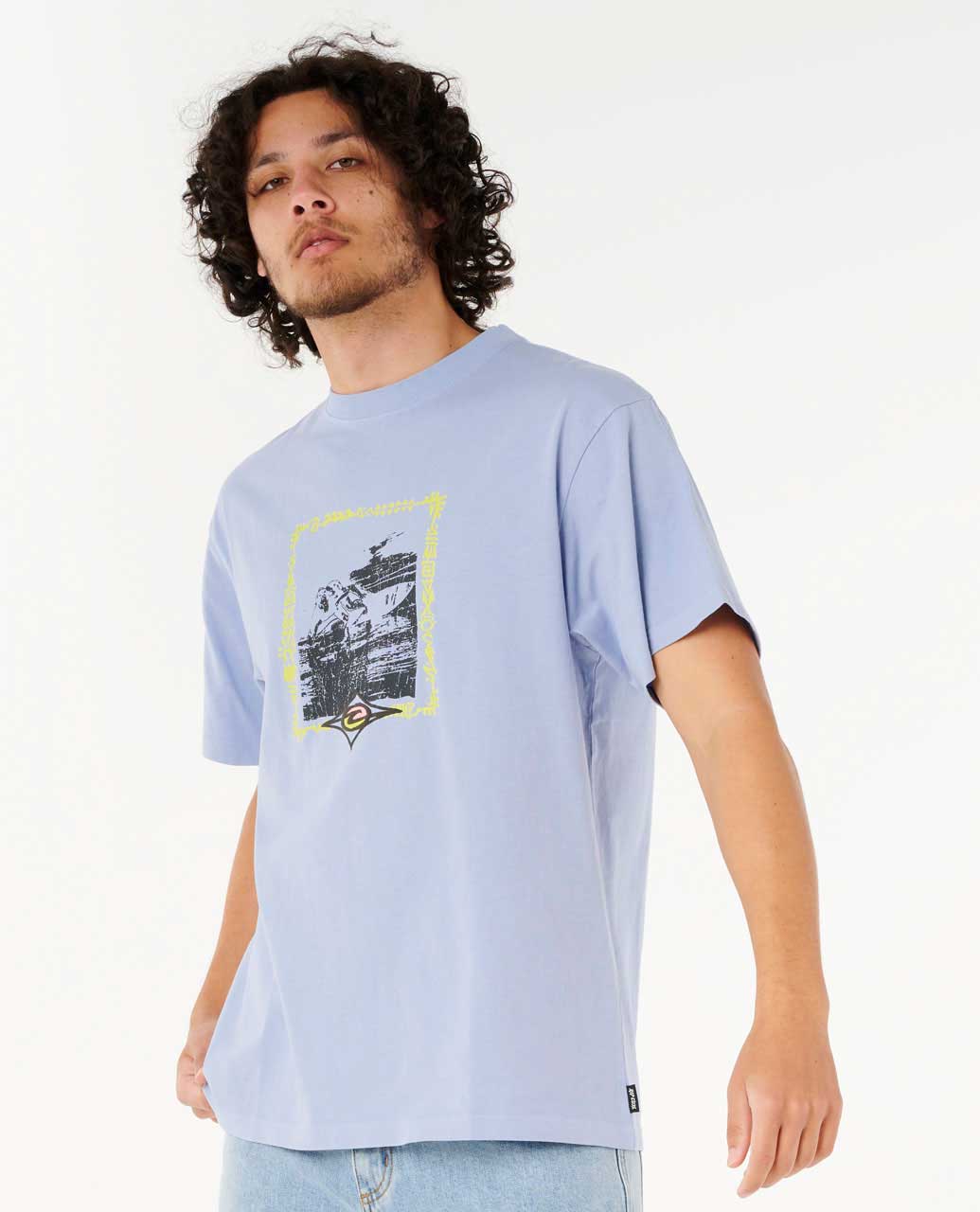 Rip Curl Men Raw Energy Curren Loose Tee