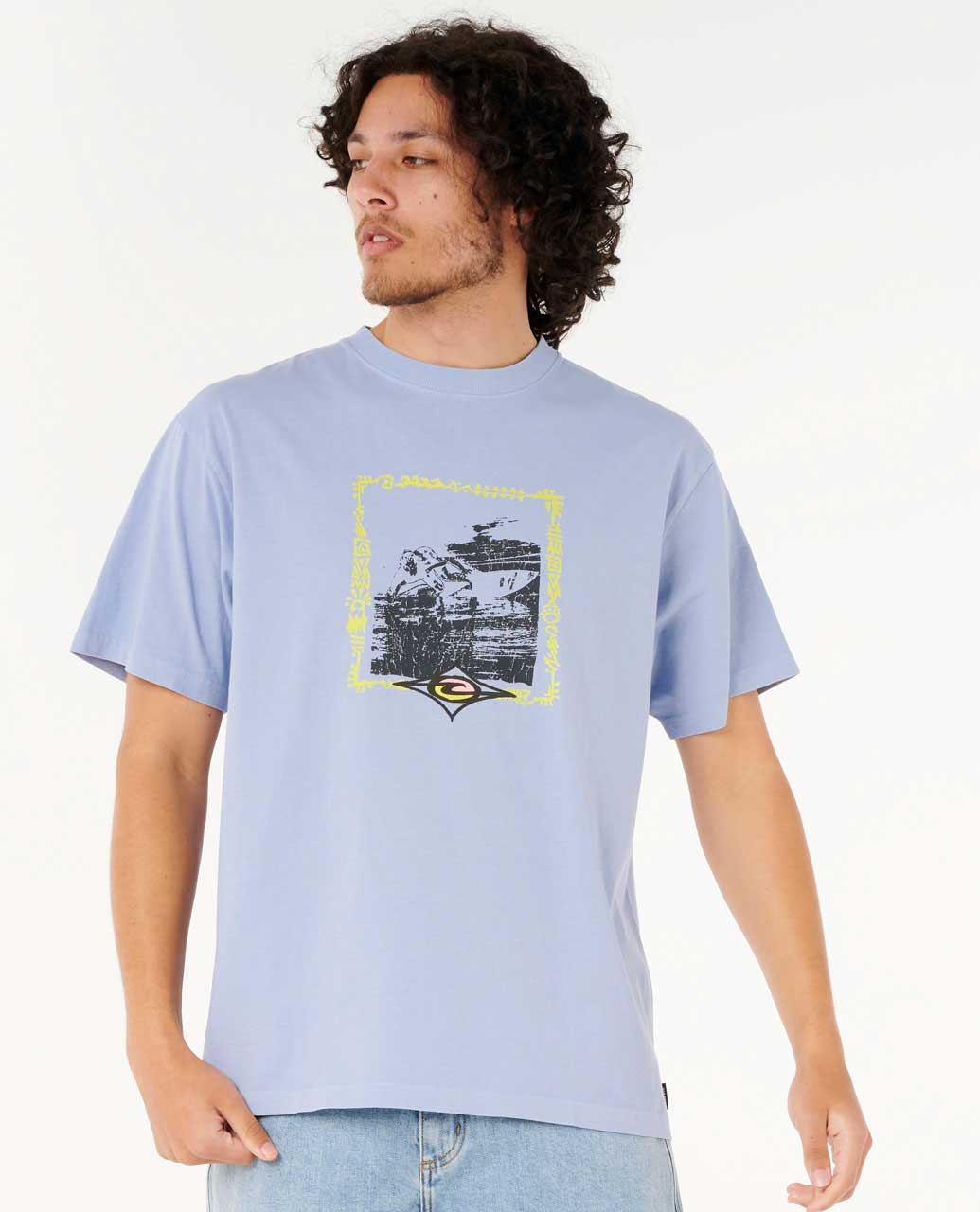 Rip Curl Men Raw Energy Curren Loose Tee