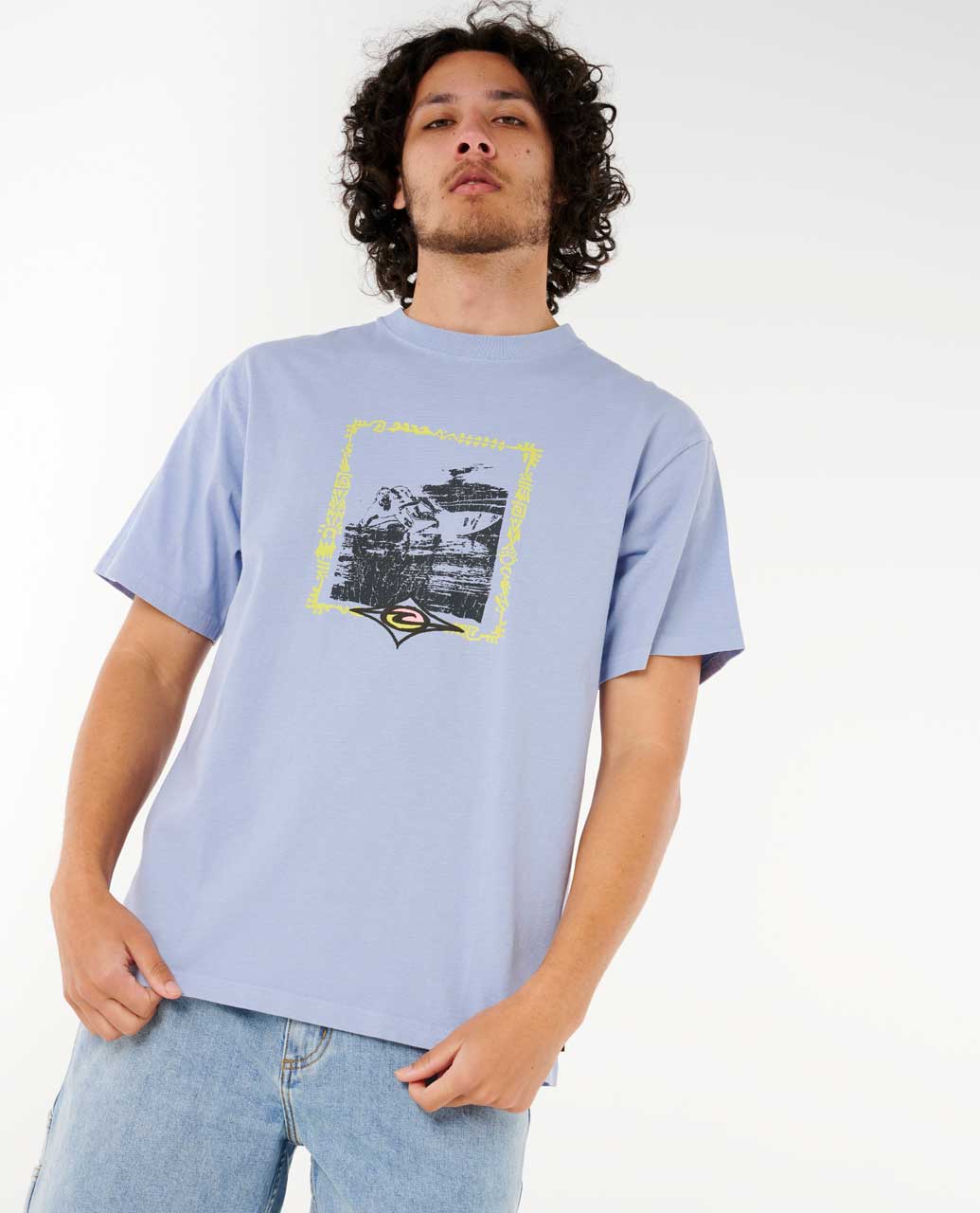Rip Curl Men Raw Energy Curren Loose Tee