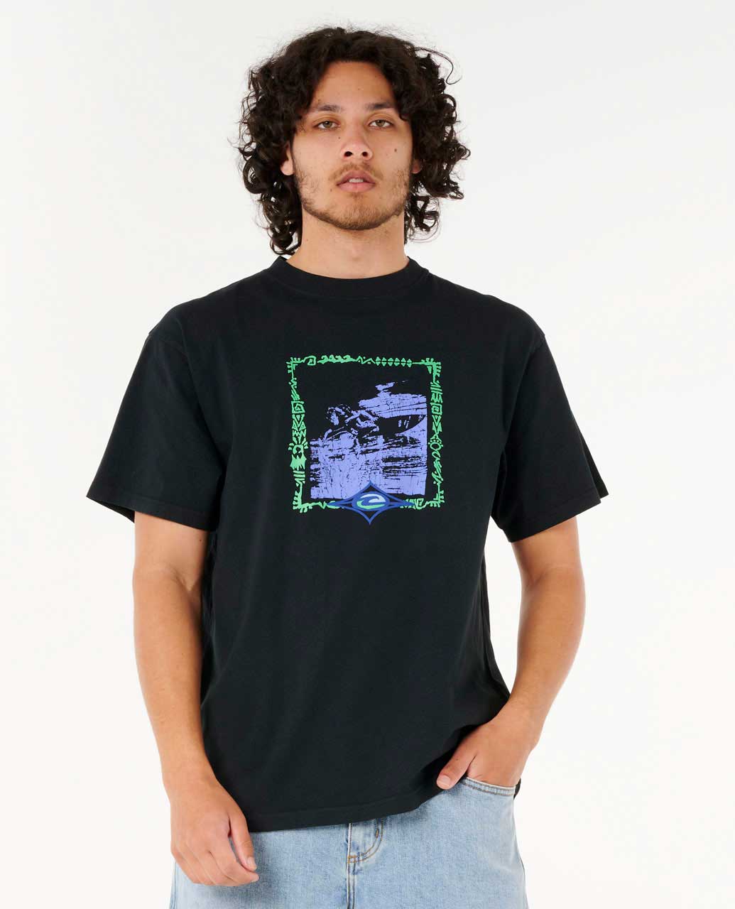 Rip Curl Men Raw Energy Curren Loose Tee