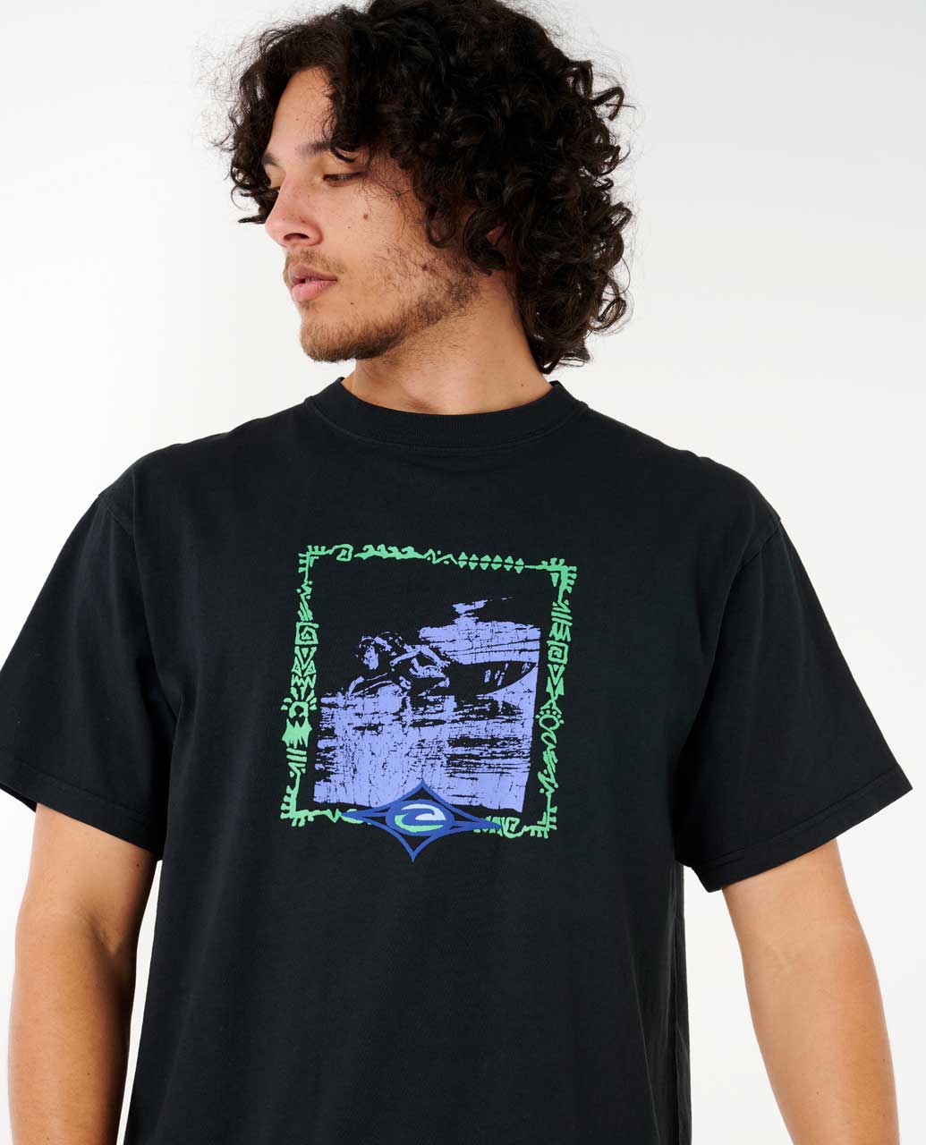 Rip Curl Men Raw Energy Curren Loose Tee