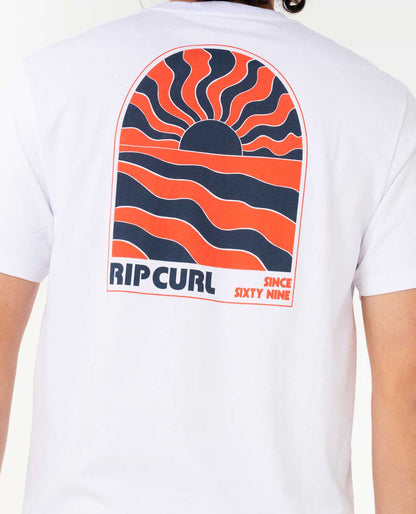 Rip Curl Men Surf Revival Sunsets Relaxed Tee