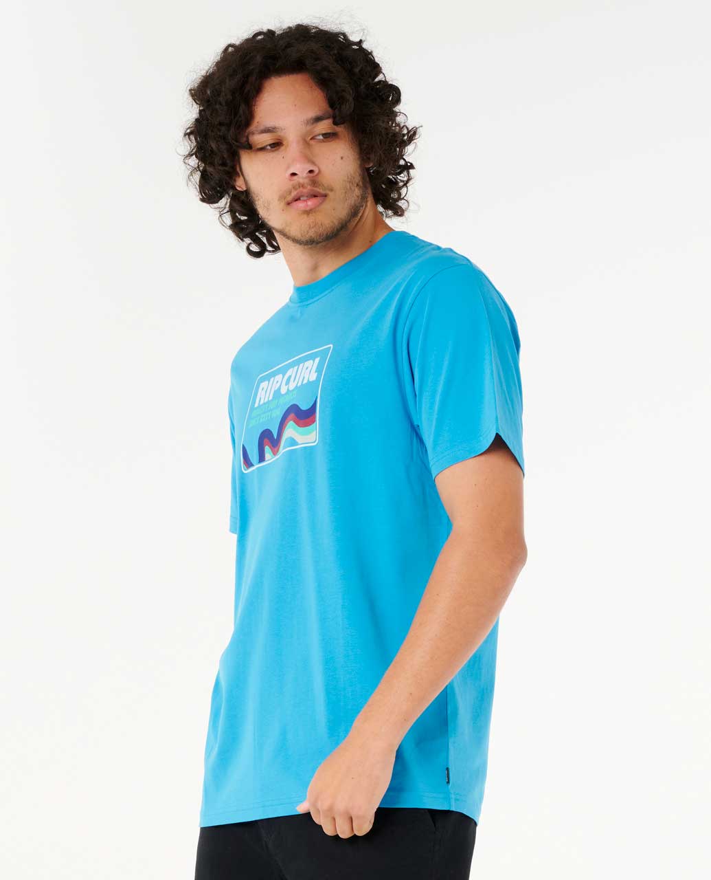 Rip Curl Men Surf Revival Swirl Relaxed Tee