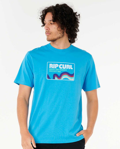 Rip Curl Men Surf Revival Swirl Relaxed Tee