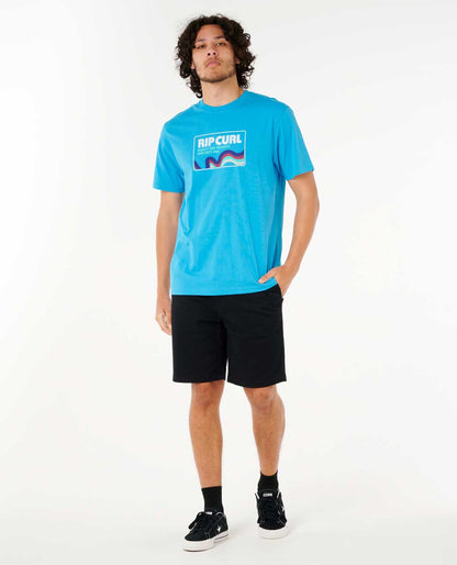 Rip Curl Men Surf Revival Swirl Relaxed Tee