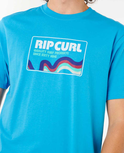 Rip Curl Men Surf Revival Swirl Relaxed Tee