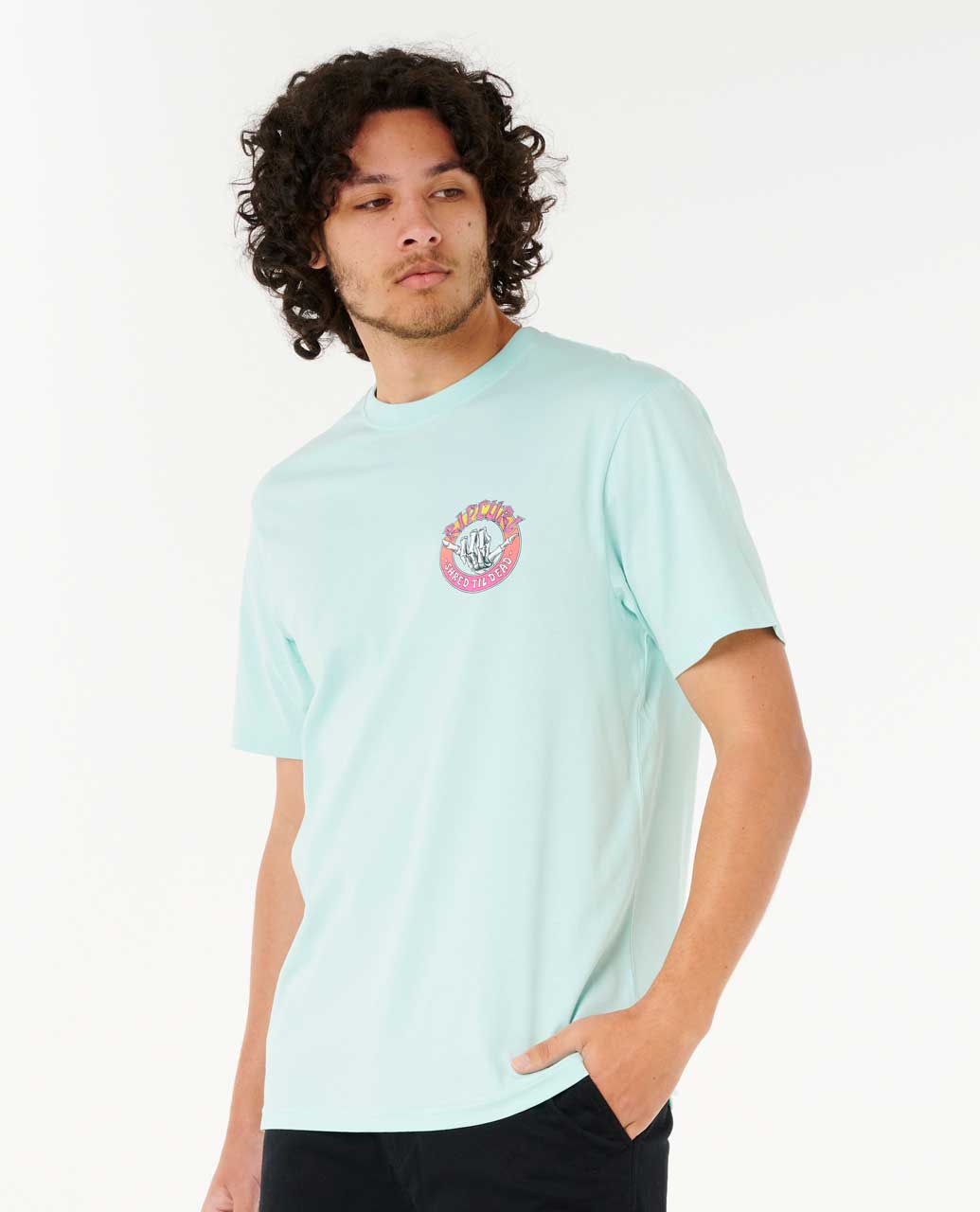 Rip Curl Men Shred Til Relaxed Tee