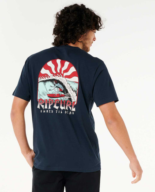 Rip Curl Men Shred Til Relaxed Tee
